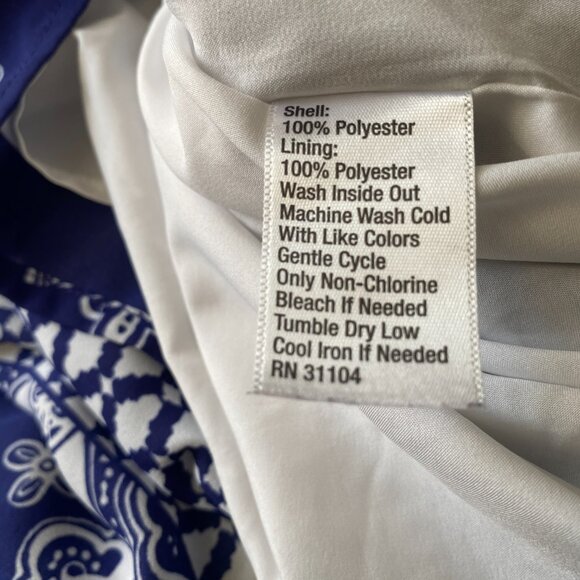 Kaari Blue | Blue and White Maxi Romper Dress - Picture 7 of 7